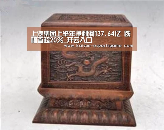 上汽集团上半年净利润137.64亿 跌幅首超20%_开云入口(图1) 开云官网